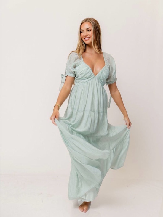Worth Collective Dresses & Skirts - Worth Collective Grayson Dress - Mint - Bump Friendly